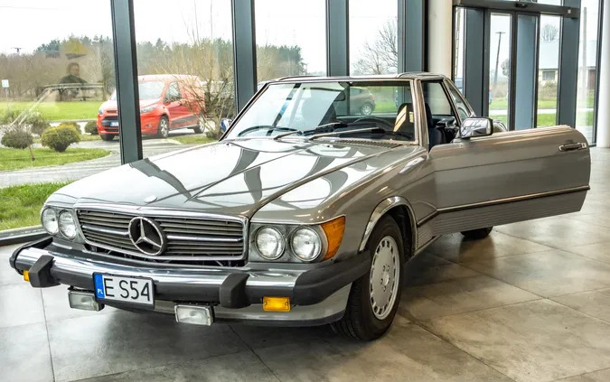 mercedes benz sl stryków Mercedes-Benz SL cena 79900 przebieg: 148345, rok produkcji 1987 z Stryków